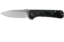 QSP Knife Hawk QS131-F Shredded Fibra De Carbono, Navaja