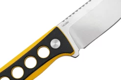 QSP Knife Canary QS141-A1 Stonewashed, Black Yellow G10, Cuchillo De Cuello -Tienda De Cuchillos QS141 A1 05 qsp scaled