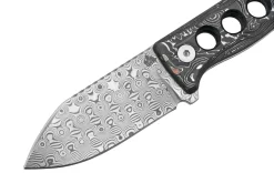 QSP Knife Canary QS141-E Damascus, Aluminium Foil Carbon Fibre, Cuchillo De Cuello 8 QSP Knife Canary QS141-E Damascus, Aluminium Foil Carbon Fibre, Cuchillo De Cuello -Tienda De Cuchillos QS141 E 03 qsp scaled