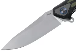 Rike Knife Tulay Black-Green Navaja -Tienda De Cuchillos RK TULAY BG 03 rike knives scaled