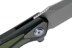 Rike Knife Tulay Black-Green Navaja -Tienda De Cuchillos RK TULAY BG 06 rike knives scaled