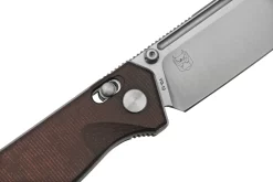 Real Steel Huginn 7653RM Red Micarta, Knivesandtools Exclusive Navaja -Tienda De Cuchillos RL7653RM 05 realsteel scaled