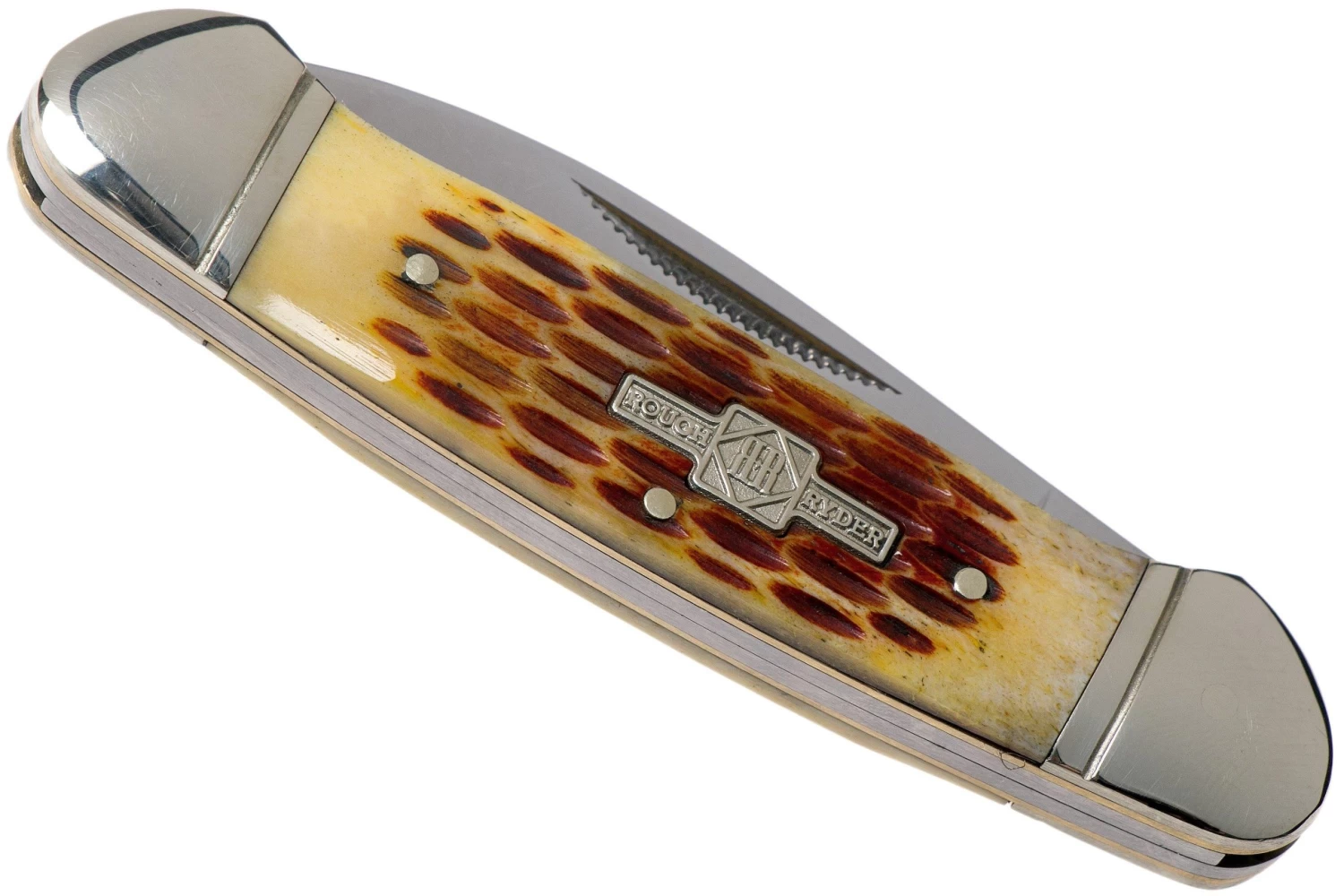 Rough Ryder Canoe Amber Bone RR048 Navaja Slipjoint 4 Rough Ryder Canoe Amber Bone RR048 Navaja Slipjoint - Imagen 4