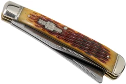 Rough Ryder Razor Trapper Amber Bone RR072 Navaja Slipjoint 7 Rough Ryder Razor Trapper Amber Bone RR072 Navaja Slipjoint -Tienda De Cuchillos RY072 04 rough ryder scaled