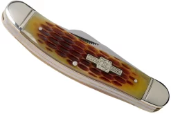 Rough Ryder Sowbelly Stockman Amber Bone RR080 Navaja Slipjoint -Tienda De Cuchillos RY080 04 rough ryder scaled