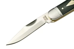 Rough Ryder Reserve Hedgehog D2 Black Micarta, RRR005 Navaja Slipjoint -Tienda De Cuchillos RYR005 03 roughryder scaled