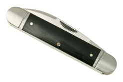 Rough Ryder Reserve Hedgehog D2 Black Micarta, RRR005 Navaja Slipjoint -Tienda De Cuchillos RYR005 06 roughryder scaled