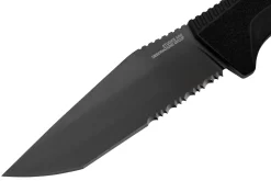 SOG Trident FX 17-12-02-57 Blackout, Partially Serrated, Cuchillo Fijo -Tienda De Cuchillos SOG 17 12 02 57 03 sog scaled