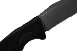 SOG Trident FX 17-12-02-57 Blackout, Partially Serrated, Cuchillo Fijo -Tienda De Cuchillos SOG 17 12 02 57 05 sog scaled