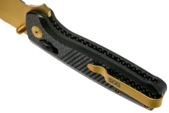 SOG Terminus XR LTE TM1033 Carbon Gold Navaja -Tienda De Cuchillos SOG TXRLTE GD 05 sog scaled