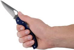 Spyderco Byrd Cara Cara 2 Azul FRN BY03PBL2 (Plain-Edge) Navaja -Tienda De Cuchillos SPBY03PBL2 08 spyderco byrd scaled