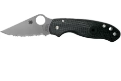 Spyderco Para 3 Lightweight C223PBK Serrated FRN CTS-BD1N Navaja