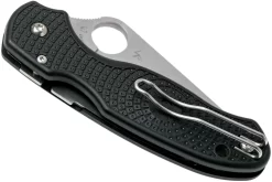 Spyderco Para 3 Lightweight C223PBK Serrated FRN CTS-BD1N Navaja -Tienda De Cuchillos SPC223SBK 04 benchmade scaled
