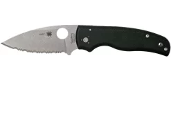 Spyderco Shaman C229GS Serrated Navaja, Sal Glesser Design