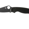 Spyderco Paramilitary 2 C81GPBK2 G10 Navaja, Hoja Negra