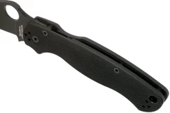 Spyderco Paramilitary 2 C81GPBK2 G10 Navaja, Hoja Negra 13 Spyderco Paramilitary 2 C81GPBK2 G10 Navaja, Hoja Negra -Tienda De Cuchillos SPC81GPBK2 07 spyderco v202203 scaled