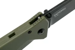 Steel Will Daitengu F11-33 OD-green G10, Blackwashed, Navaja -Tienda De Cuchillos SWK F11 33 06 steel will knives scaled