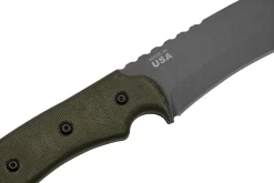 TOPS Knives A-Klub AKLB-02, Green Micarta, Machete, Diseño De Amanda Kaye -Tienda De Cuchillos TK AKLB 02 05 tops scaled