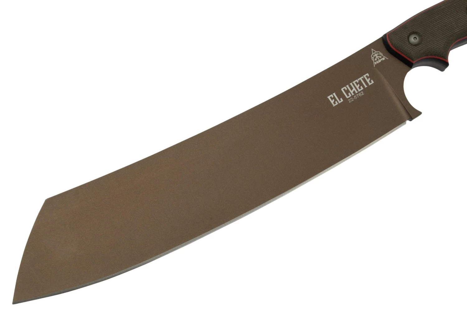 TOPS Knives El Chete ELCH-03 Midnight Bronze, Machete 3 TOPS Knives El Chete ELCH-03 Midnight Bronze, Machete - Imagen 3