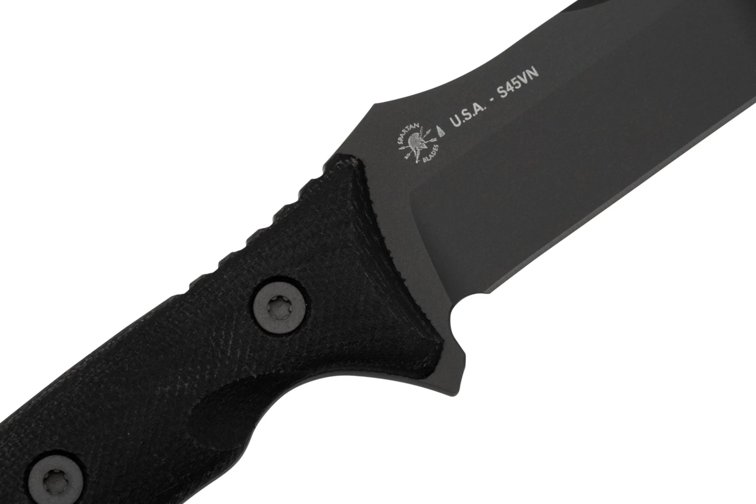 Spartan Blades Moros SB53BKBKNLBK Black, Black Micarta, Funda Molle-Black, Cuchillo De Supervivencia 5 Spartan Blades Moros SB53BKBKNLBK Black, Black Micarta, Funda Molle-Black, Cuchillo De Supervivencia - Imagen 5