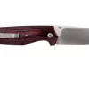 Viper Dan 1 5928CBR Burgundy Micarta N690, Drop-point