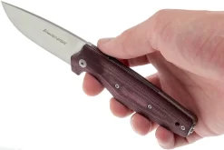 Viper Dan 1 5928CBR Burgundy Micarta N690, Drop-point -Tienda De Cuchillos VPV5928CBR 08 viper dan 1 vpv5928cbr 08
