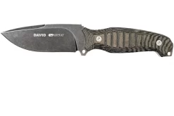 Viper David Evolution 4002ECB D2, Black Micarta, Cuchillo Fijo