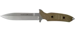 Viper Fearless VT4018CG Sleipner Stonewashed, Green Canvas Micarta, Cuchillo Fijo, Rumici Design