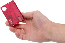 Victorinox SwissCard Nailcare Rojo Transparente 0.7240.T -Tienda De Cuchillos VT0 7240 T 05 victorinox scaled