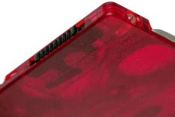 Victorinox SwissCard Lite Rojo Transparente 0.7300.T -Tienda De Cuchillos VT0 7300 T 04 victorinox scaled