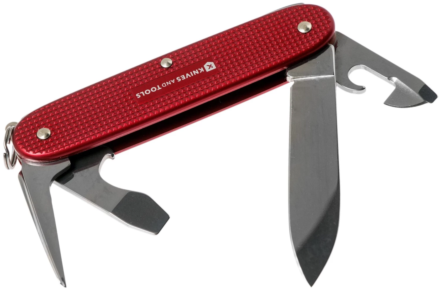 Victorinox Pioneer Alox Red 0.8201.20R4.KTE1 Knivesandtools Edition, Navaja Suiza 2 Victorinox Pioneer Alox Red 0.8201.20R4.KTE1 Knivesandtools Edition, Navaja Suiza - Imagen 2