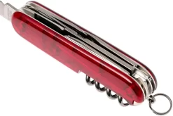 Victorinox Climber Rojo Transparente 1.3703.T Navaja Suiza 9 Victorinox Climber Rojo Transparente 1.3703.T Navaja Suiza -Tienda De Cuchillos VT1 3703 T 04 victorinox vt1 3703 t 04