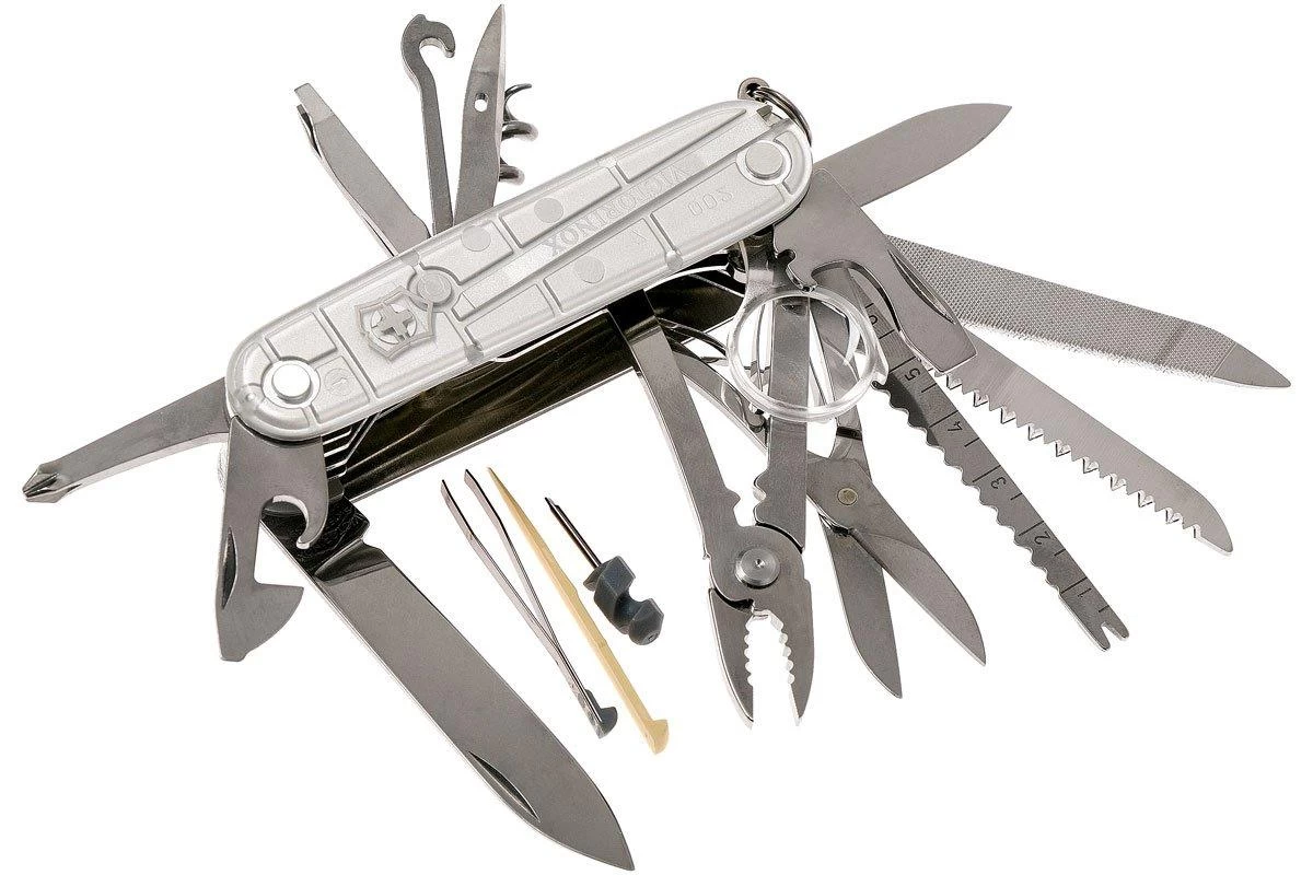 Victorinox SwissChamp Plata 1.6794.T7 Navaja Suiza 1 Victorinox SwissChamp Plata 1.6794.T7 Navaja Suiza