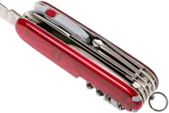 Victorinox Huntsman Lite Rojo Transparente 1.7915.T Navaja Suiza -Tienda De Cuchillos VT1 7915 T 04 victorinox vt1 7915 t 04