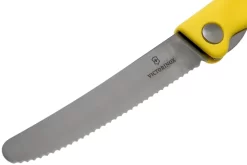 Victorinox SwissClassic Cuchillo Plegable Para Verduras Amarillo Dentado, 6.7836.F8B -Tienda De Cuchillos VT6 7836 F8B 03 victorinox scaled