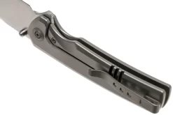 WE Knife Subjugator WE21014C-1 Satin, Gray Titanium Navaja -Tienda De Cuchillos WKWE21014C 1 05 we knife scaled