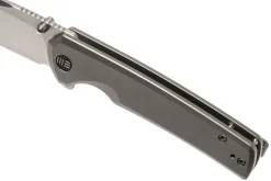 WE Knife Subjugator WE21014C-1 Satin, Gray Titanium Navaja -Tienda De Cuchillos WKWE21014C 1 07 we knife scaled