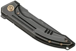 WE Knife Quixotic WE21016-2 Bronze Black Titanium Navaja -Tienda De Cuchillos WKWE21016 2 04 we scaled