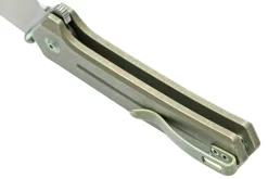 WE Knife Culex WE21026B-5, Green Titanium Navaja -Tienda De Cuchillos WKWE21026B 5 05 weknife scaled