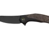 WE Knife Merata, WE22008B-1 Limited Edition, Black Titanium, CopperFoil Carbonfiber, CPM 20CV Navaja